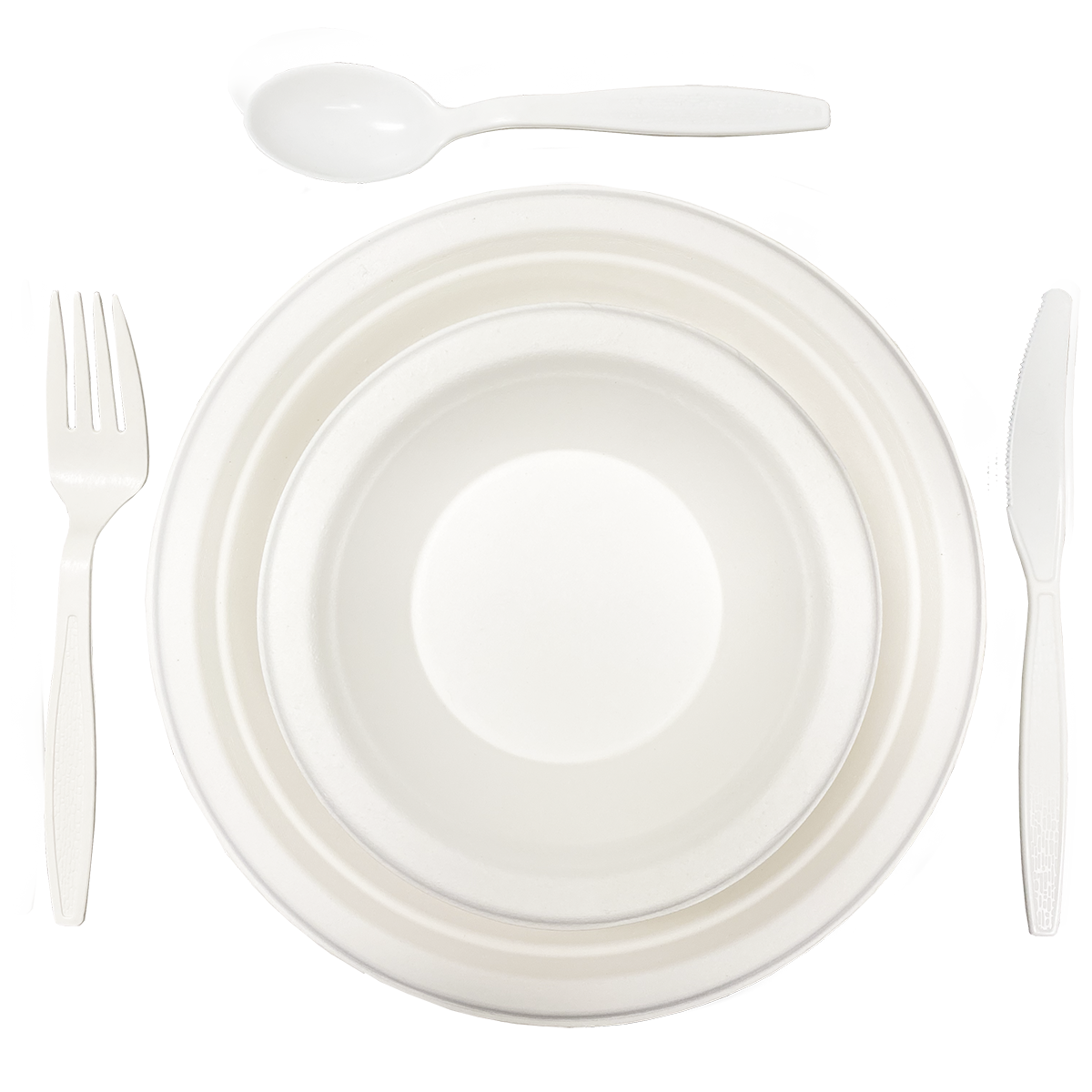 Bowls, Plates & Cutlery